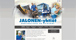 Desktop Screenshot of jalonen-yhtiot.fi