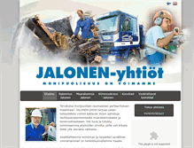 Tablet Screenshot of jalonen-yhtiot.fi